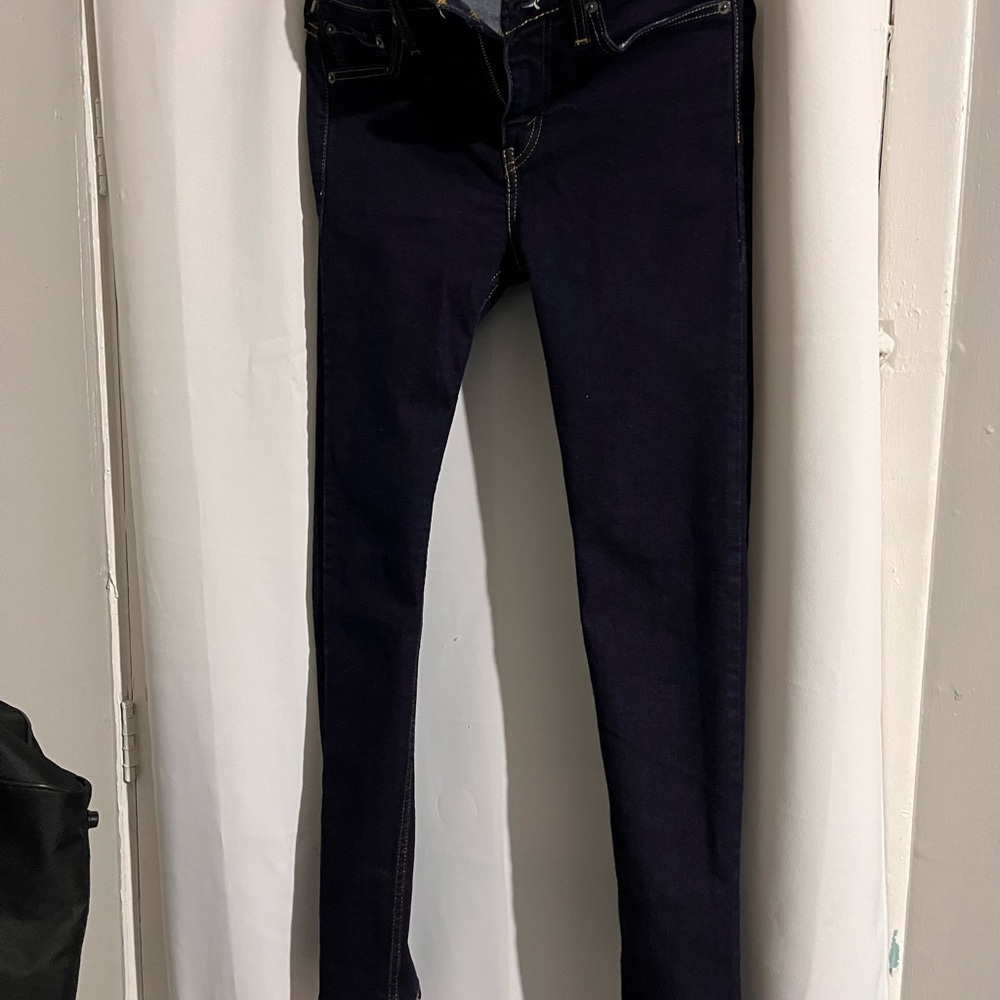 Levi's Deep Indigo Denim Jeans